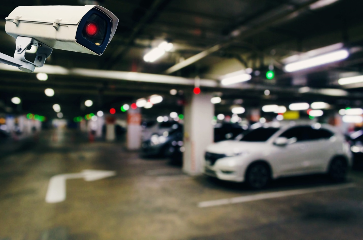 security cameras in garages and parking lots prevent solve crimes